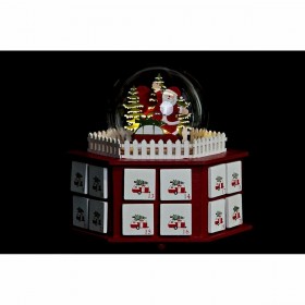 Calendario dell'Avvento DKD Home Decor Legno (22 x 19 x 20 cm) (2 Unità)