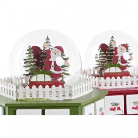 Calendario dell'Avvento DKD Home Decor Legno (22 x 19 x 20 cm) (2 Unità)