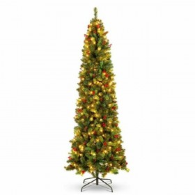 Albero di Natale DKD Home Decor Verde Metallo Polietilene Plastica 1 x 1 x 150 cm 70 x 70 x 150 cm