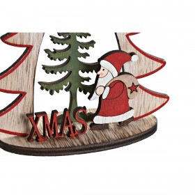 Decorazione Natalizia DKD Home Decor Legno (2 Unità) (14 x 6 x 18 cm)