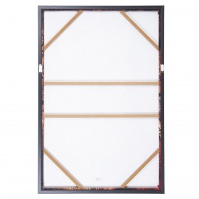 Quadro Alexandra House Living Graffiti Legno 80 x 120 cm