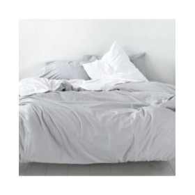 Copripiumino HappyFriday BASIC Grigio 220 x 220 cm