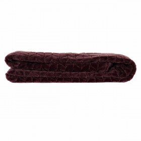 Coperta DKD Home Decor Frecce Malva (130 x 170 x 2 cm)