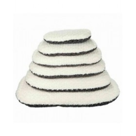 Cuscino Trixie Kaline Grigio Crema 64 × 41 cm
