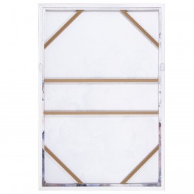 Quadro Alexandra House Living Legno Fiori 80 x 120 cm
