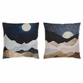 Cuscino DKD Home Decor Luna (2 Unità) (45 x 10 x 45 cm)