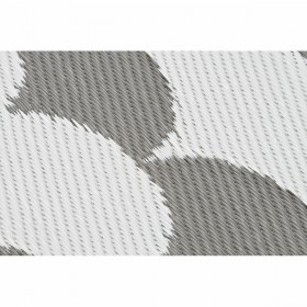 Tappeto DKD Home Decor Grigio Onde Bianco (2 Unità) (120 x 180 cm)