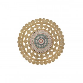 Tappeto DKD Home Decor Marrone Multicolore (120 x 120 x 0,75 cm)