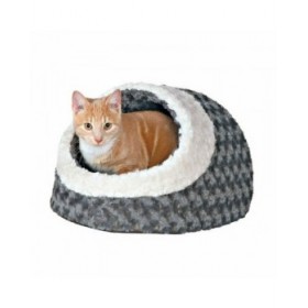 Grotta per gatto Trixie Kaline Grigio Crema 35 × 26 × 41 cm