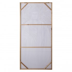 Quadro Alexandra House Living Legno Buddha 90 x 3 x 190 cm