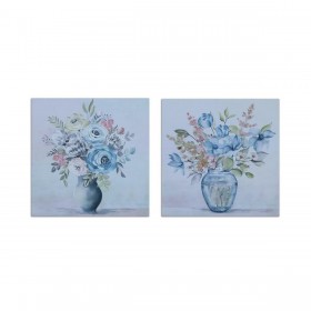 Quadro DKD Home Decor Vaso (80 x 2,8 x 80 cm) (2 Unità)
