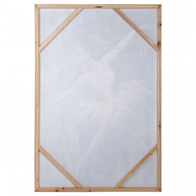 Quadro Alexandra House Living Legno Ballerina 80 x 120 x 3 cm