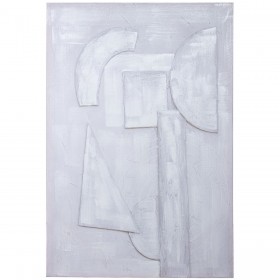 Quadro Alexandra House Living Legno Astratto 80 x 120 x 3 cm