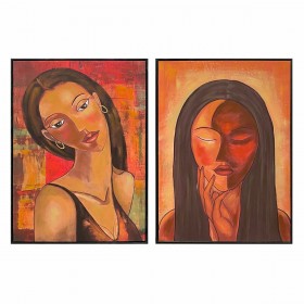 Quadro DKD Home Decor Astratto Moderno (60 x 3,5 x 90 cm) (2 Unità)