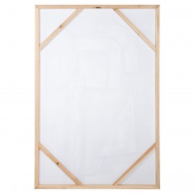 Quadro Alexandra House Living Legno Astratto 80 x 120 x 3 cm