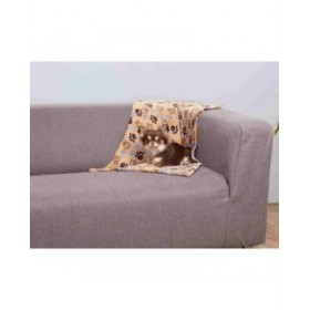 Coperta per Animali Domestici Trixie Laslo Beige 75 × 50 cm