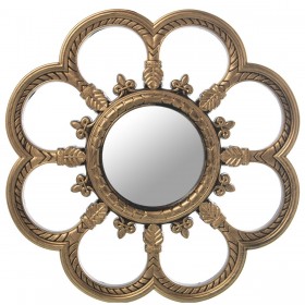 Decorazione da Parete Alexandra House Living Acrilico Plastica Melammina Specchio 3 Pezzi