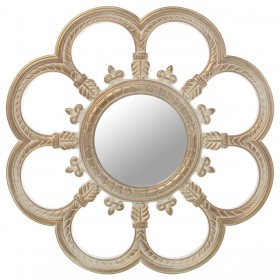 Decorazione da Parete Alexandra House Living Acrilico Plastica Melammina Specchio 3 Pezzi