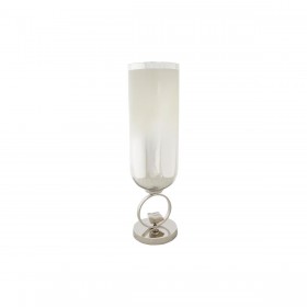 Vaso DKD Home Decor Champagne Cristallo Alluminio (15 x 15 x 56 cm)