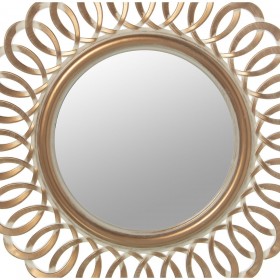 Decorazione da Parete Alexandra House Living Acrilico Plastica Melammina Specchio 3 Pezzi