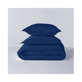 Copripiumino HappyFriday BASIC Blu Marino 155 x 220 cm