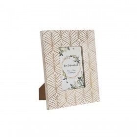Cornice Portafoto DKD Home Decor Marrone Legno di mango 20 x 2 x 25 cm Città