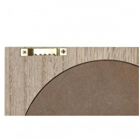 Cornice Portafoto DKD Home Decor 43 x 1,2 x 40 cm Naturale Multicolore Legno MDF Boho