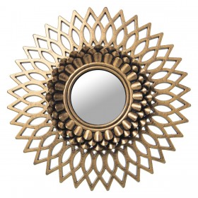 Decorazione da Parete Alexandra House Living Acrilico Plastica Melammina Specchio 3 Pezzi