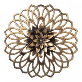 Decorazione da Parete Alexandra House Living Acrilico Plastica Melammina Specchio 3 Pezzi