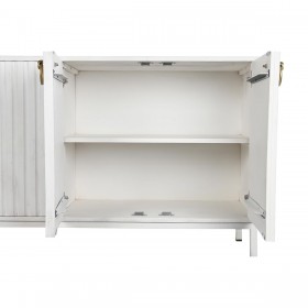 Credenza DKD Home Decor Metallo Bianco Legno di mango (152 x 40 x 77 cm)