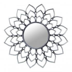 Decorazione da Parete Alexandra House Living Acrilico Plastica Melammina Specchio 3 Pezzi