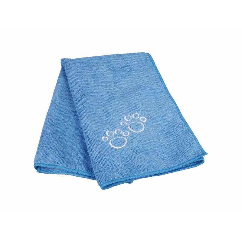 Asciugamani in Microfibra Trixie Azzurro 50 × 60 cm