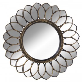 Decorazione da Parete Alexandra House Living Acrilico Plastica Melammina Specchio 3 Pezzi