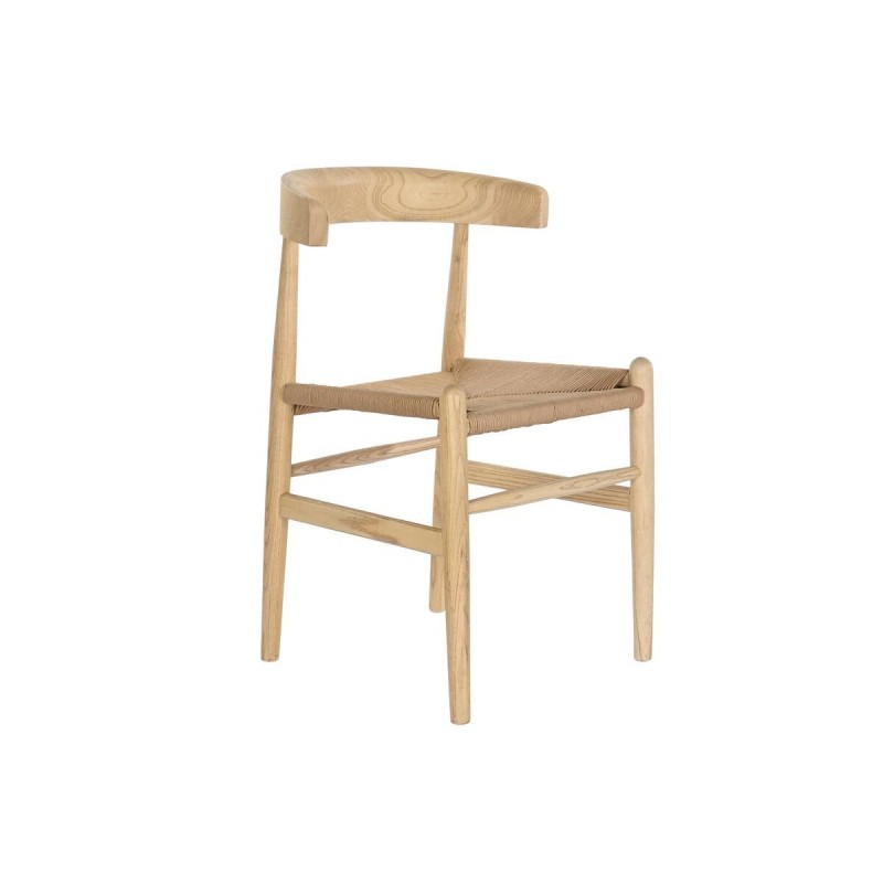Sedia da Sala da Pranzo DKD Home Decor Naturale 55 x 46 x 80 cm