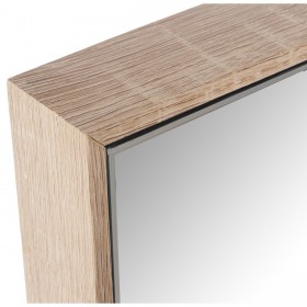 Specchio da parete Alexandra House Living Legno Quadrato 4 x 72 x 72 cm