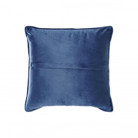 Cuscino DKD Home Decor Azzurro Bianco Quadrato Fiori Neoclassico 45 x 10 x 45 cm