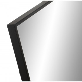 Specchio da terra Alexandra House Living Nero 6 x 136 x 36 cm Rettangolare
