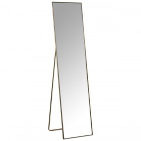 Specchio da terra Alexandra House Living Dorato 5 x 136 x 35 cm Rettangolare