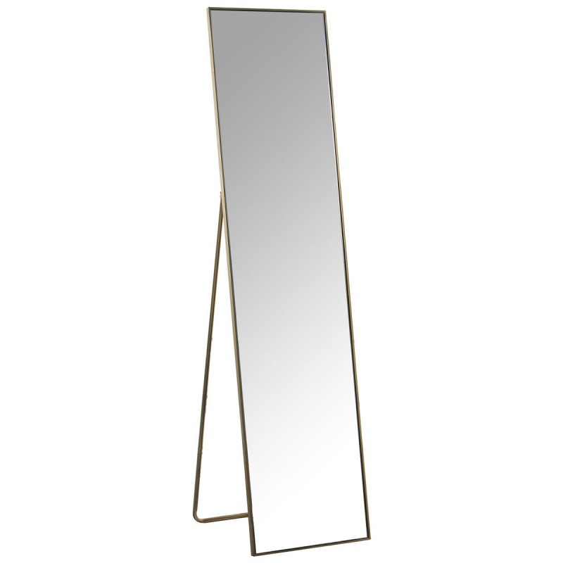 Specchio da terra Alexandra House Living Dorato 5 x 136 x 35 cm Rettangolare