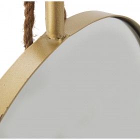 Set di Specchi Alexandra House Living Dorato Metallo 11 x 50 x 50 cm (3 Pezzi)