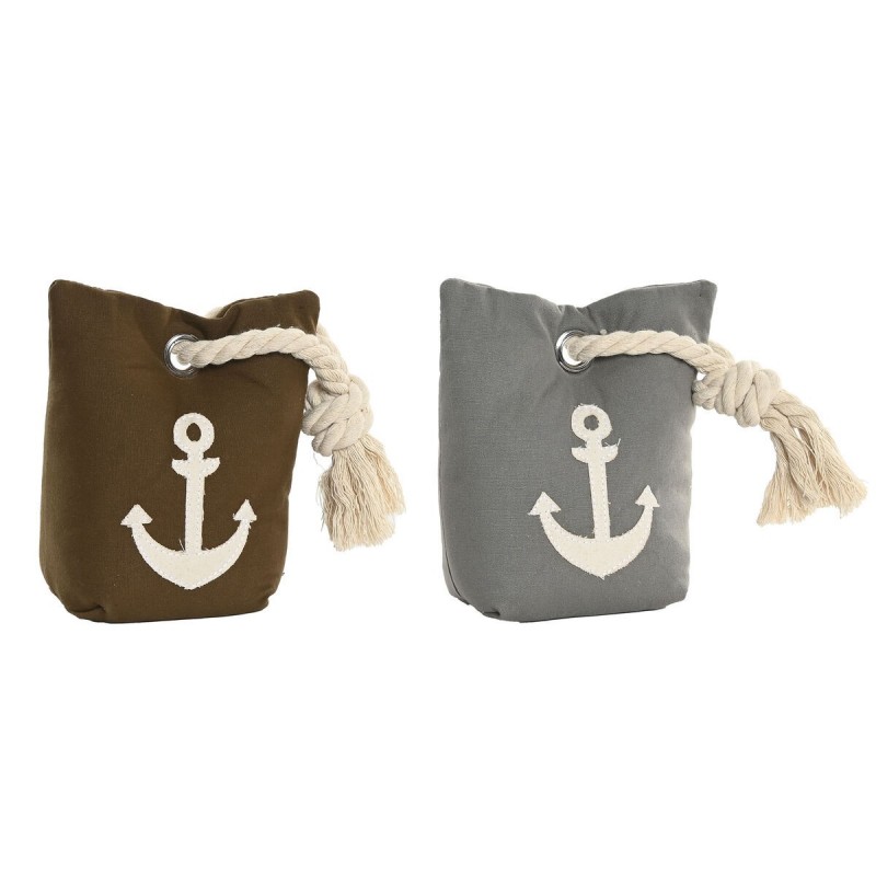Fermaporta DKD Home Decor Sabbia 13 x 9 x 20 cm (2 Unità)