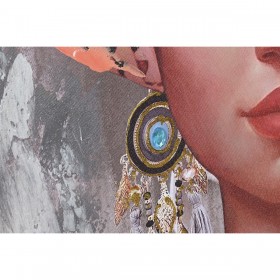 Quadro DKD Home Decor Coloniale Africana (2 Unità) (70 x 3 x 100 cm)