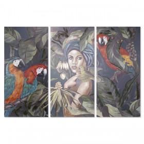 Quadro DKD Home Decor 90 x 3 x 190 cm Coloniale (3 Unità)