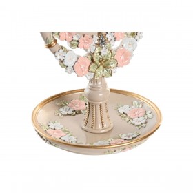 Specchio con Supporto DKD Home Decor Multicolore Resina Cristallo 16,5 x 13 x 30 cm