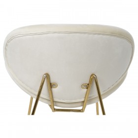 Sedia DKD Home Decor Oro Beige Dorato 63 x 57 x 73 cm