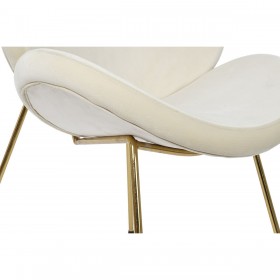 Sedia DKD Home Decor Oro Beige Dorato 63 x 57 x 73 cm