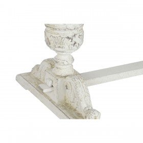 Tavolo da Pranzo DKD Home Decor Bianco Naturale Abete 200 x 90 x 78 cm