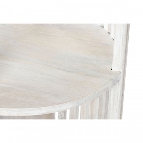 Scaffale DKD Home Decor Bianco Legno di mango 116 x 40 x 160 cm (1)