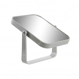 Specchio con Supporto DKD Home Decor Beige Grigio Crema polistirene 15 x 2,5 x 19,2 cm (2 Unità)