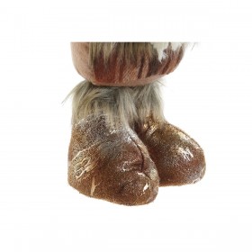 Decorazione Natalizia DKD Home Decor Marrone Renna 14 x 12 x 35 cm (2 Unità)
